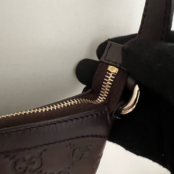 Authentic Preloved Guccissima Dark Brown Messenger bag - Picture 11 of 16